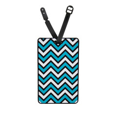 Menovka na kufor LTD188 Tyrkysovobiela