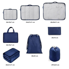 Cestovné organizéry SN871 námornícka modrá (2)