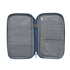 Cestovný organizér na doklady a karty Dream travel modrá (5)