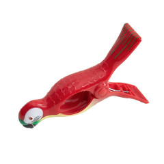 Štipec na plážovú osušku Papagáj červený TC014 (2)