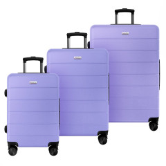 Sada cestovných kufrov AVANCEA DE2966 Light purple SML (10)